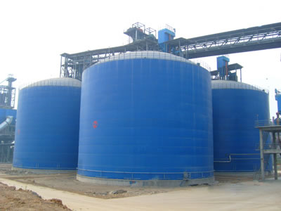 金川水泥钢板库改造