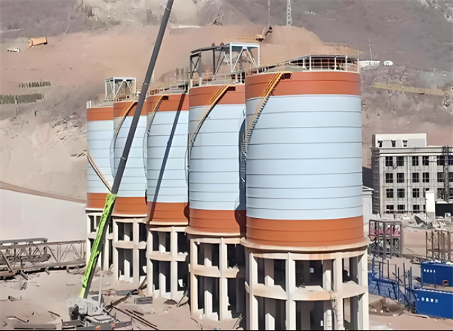 金川高架钢板仓